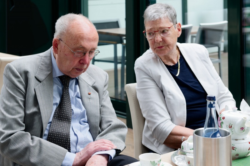 Dr. Gerhard Stauch und seine Frau Anke