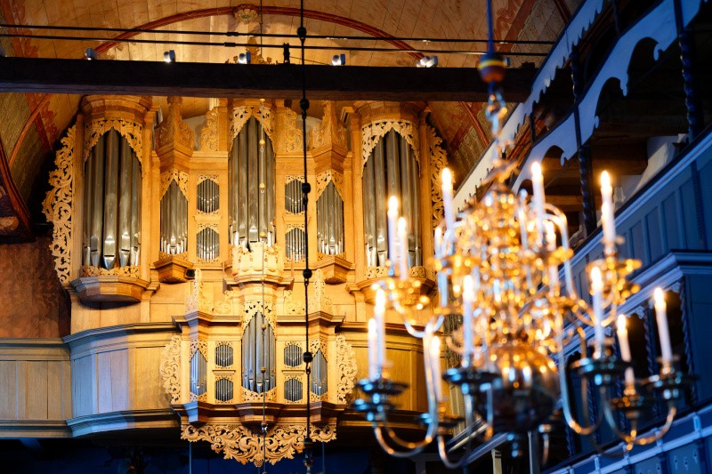 Im Mittelpunkt des Festivals: Die barocke Holy-Orgel in Dornum 