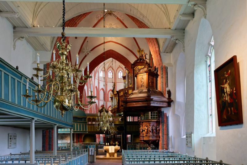 Blick zum Altar ...
