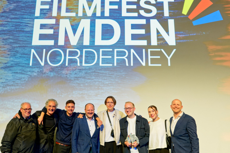 Abschied unter dem Filmfest-Logo
