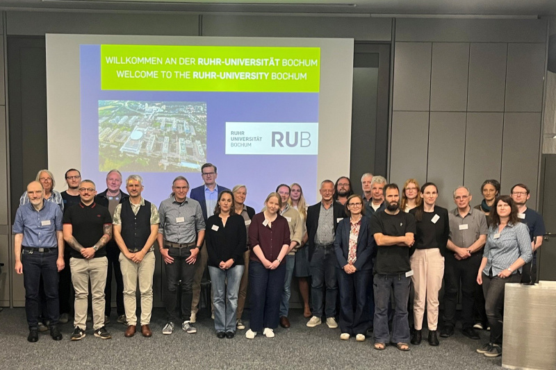 Gruppenbild der wissenschaftlichen Partner. Bild: Ruhr-Universität Bochum