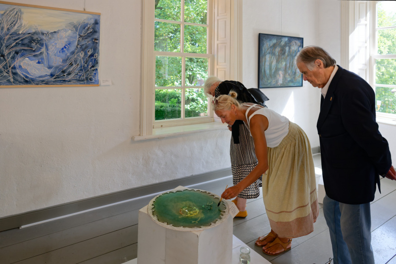 Mitmachen erwünscht: Die Glasinstallation "Für deine Wünsche": ...