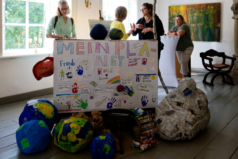 Das Projekt "MEIN PLANET", von vorne und ...