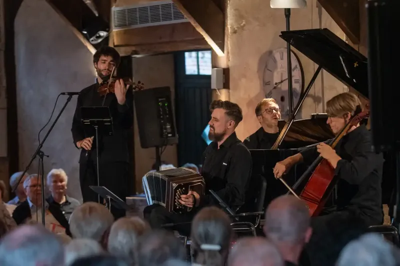 Gastierten auf Gut Horn: Cuarteto SolTango
