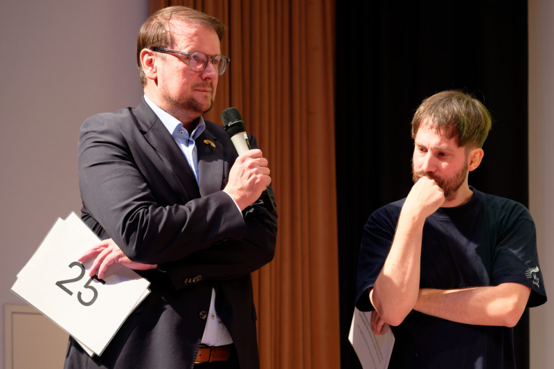 Tim Kruithoff und Hajo Wildeboer