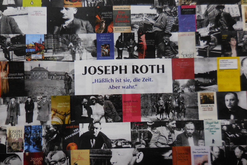 Ein buntes Puzzle für die Vielschichtigkeit eines Literatenlebens: Einladung zur Lesung Joseph Roth        