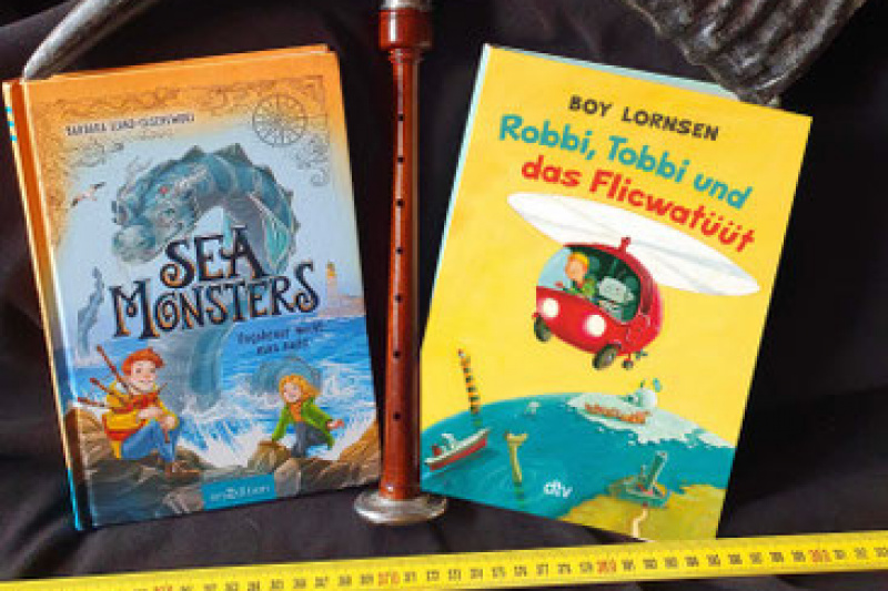 Seemonster mit dem Herrn der Stimmen - Kinder- und Jugendbuchmesse Aurich