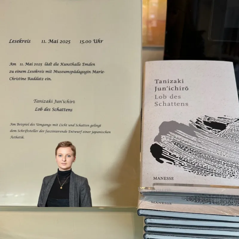 Hauptbild der Veranstaltung Lesekreis zu &quot;Lob des Schattens&quot; von Tanizaki Jun‘ichiro