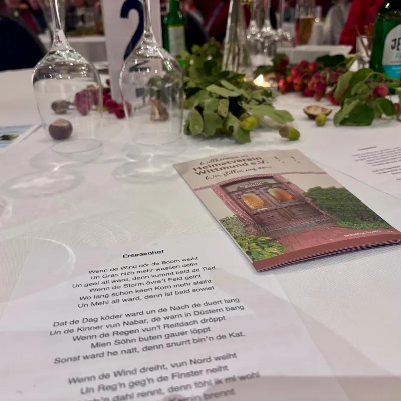 Hauptbild der Veranstaltung Plattdeutscher Heimatabend