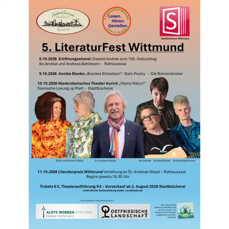 5. LiteraturFest Wittmund