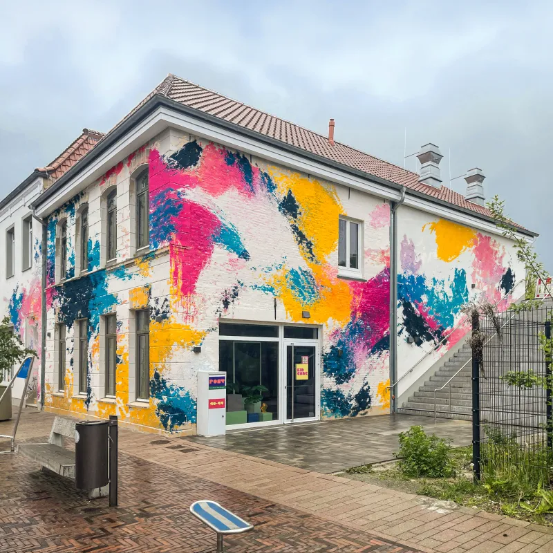 Der Kunstverein Aurich in den neuen Räumen des MachMitMuseums in der Kunstschule miraculum.