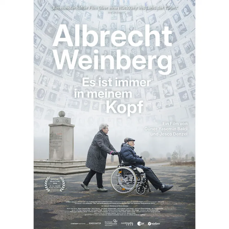 Filmplakat: Albrecht Weinberg. Es ist immer in meinem Kopf