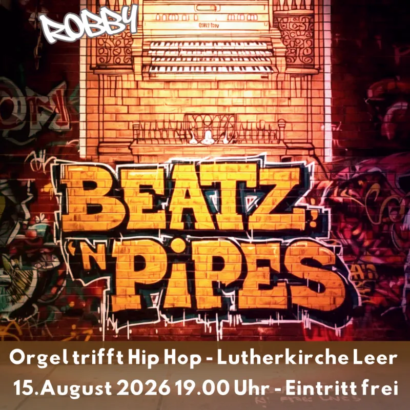 Plakat zum Orgelkonzert
