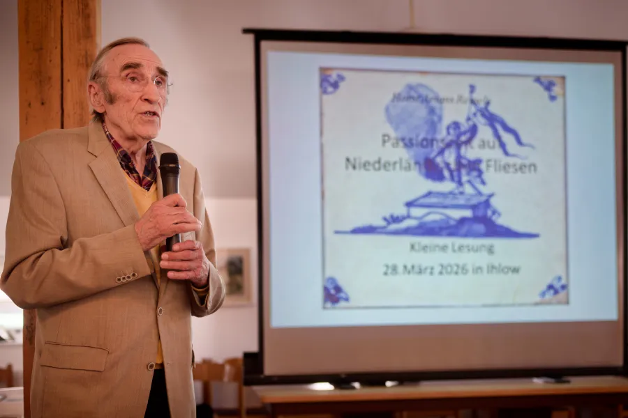 Berichtete aus seinem reichen Erfahrungsschatz: Horst Arians