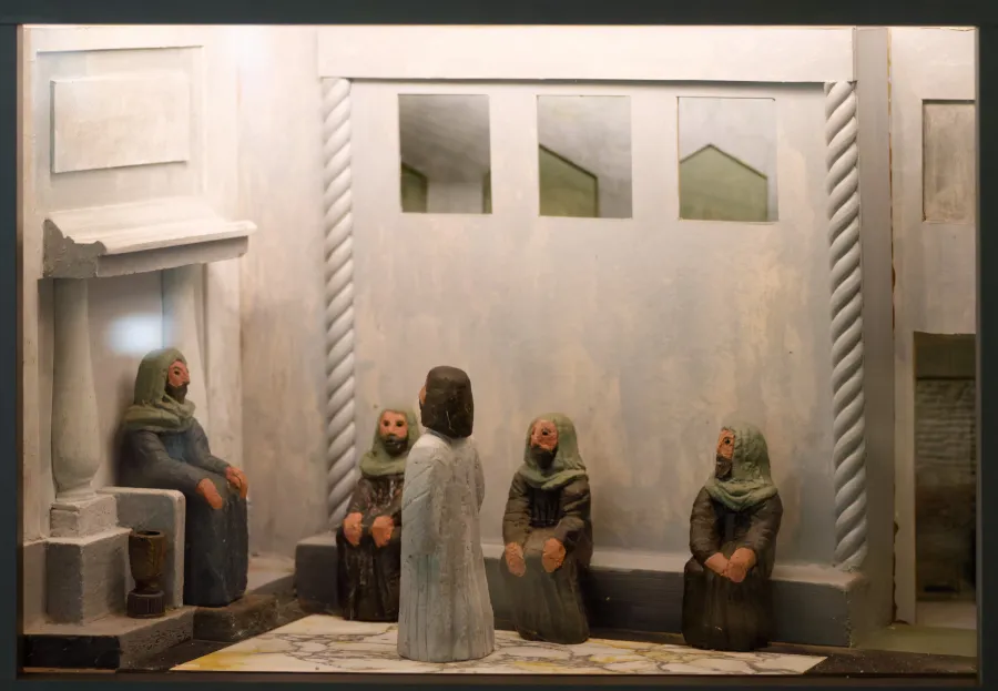 Vor dem Hohen Rat muss sich Jesus rechtfertigen