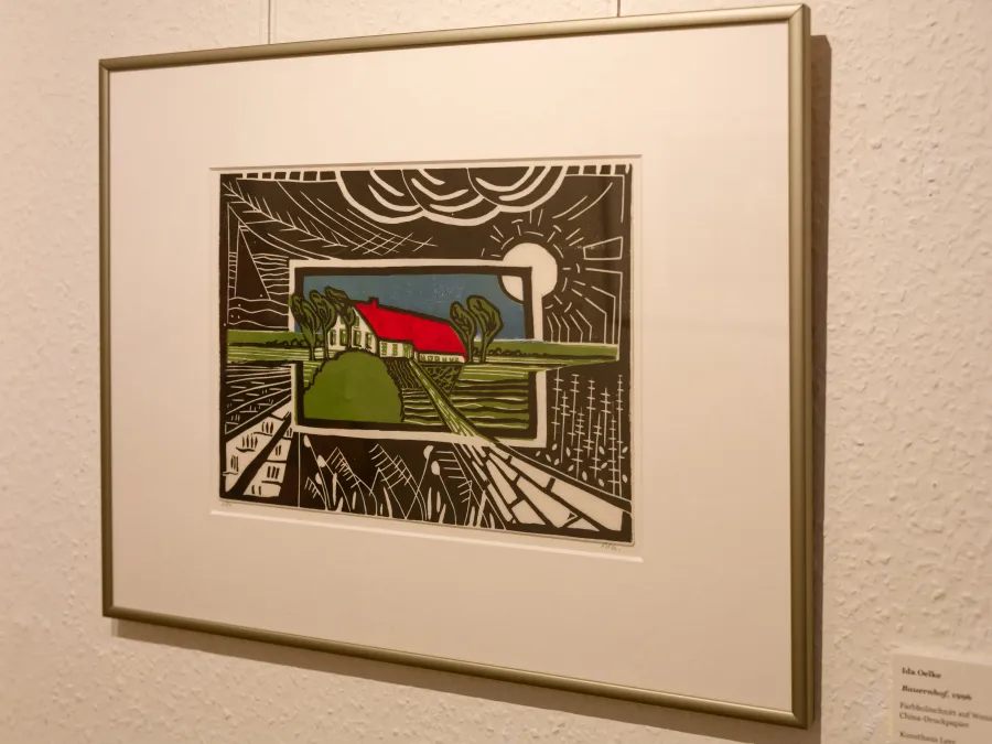 Landschaft aus zwei Blickwinkeln: Bauernhof von 1996