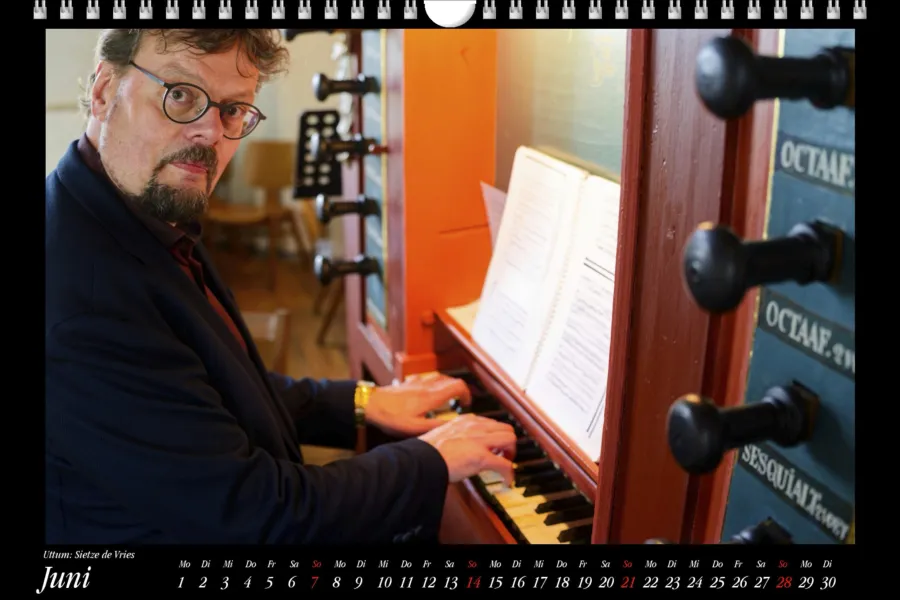 Sietze de Vries in Uttum: Das erste Kalenderblatt für Juni 2026