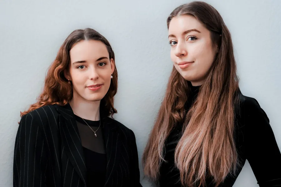 Organisieren ihr erstes Festival: Elena Meyer und Polina Munteanu