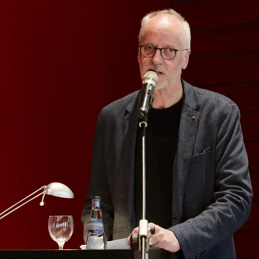 Sprach auf Einladung von 1820dieKUNST: Gerld Conradi