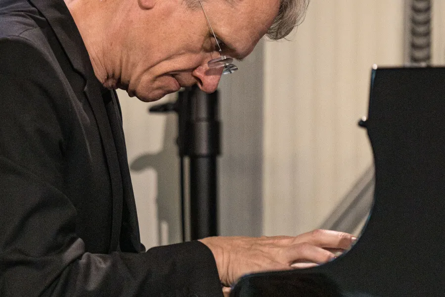 … und sein Kollege, der Pianist Stephan Imorde