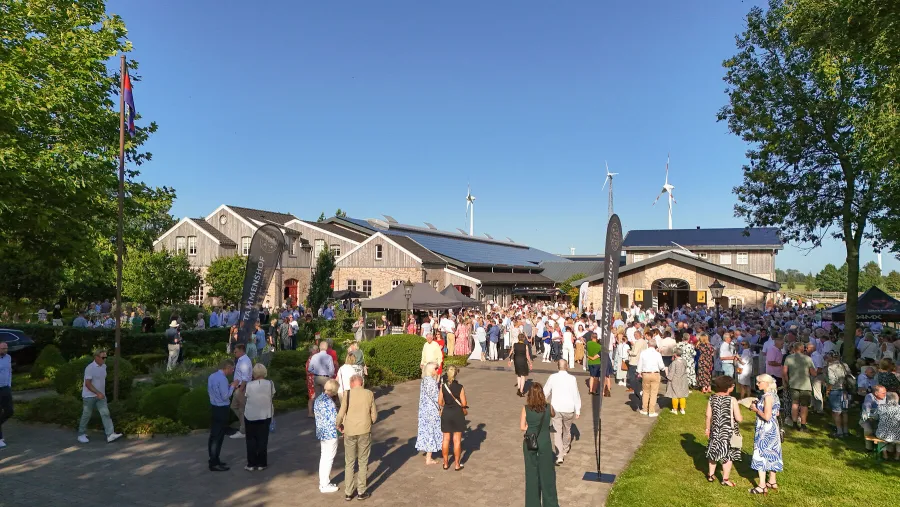 Der Polderhof bot zum letzten Mal die Kulisse für das Abschlusskonzert des Festivals
