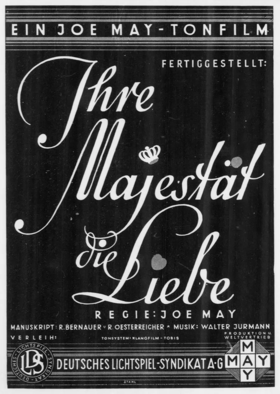 Das historische Filmplakat von 1931